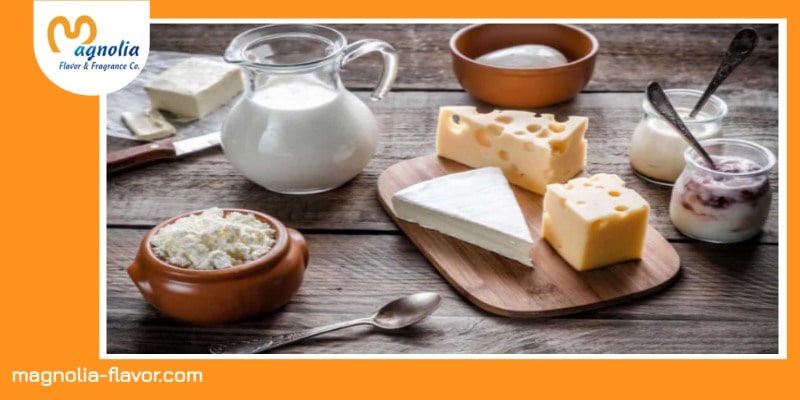 جایگاه فراورده های لبنی