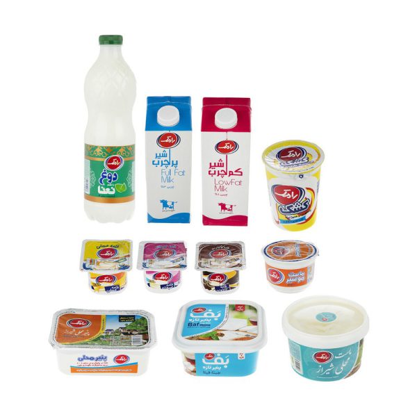 کارخانجات لبنی در ایران (محصولات رامک)